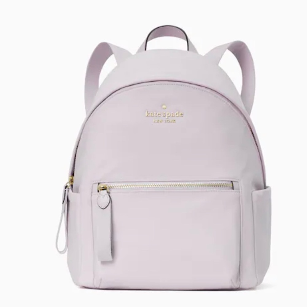 Kate Spade Chelsea Nylon Medium Backpack Lilac Moonlight
